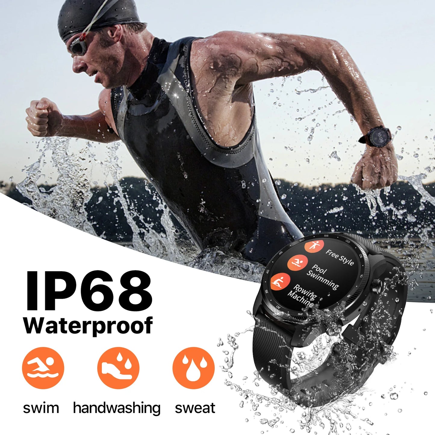TicWatch Pro 3 Ultra leather