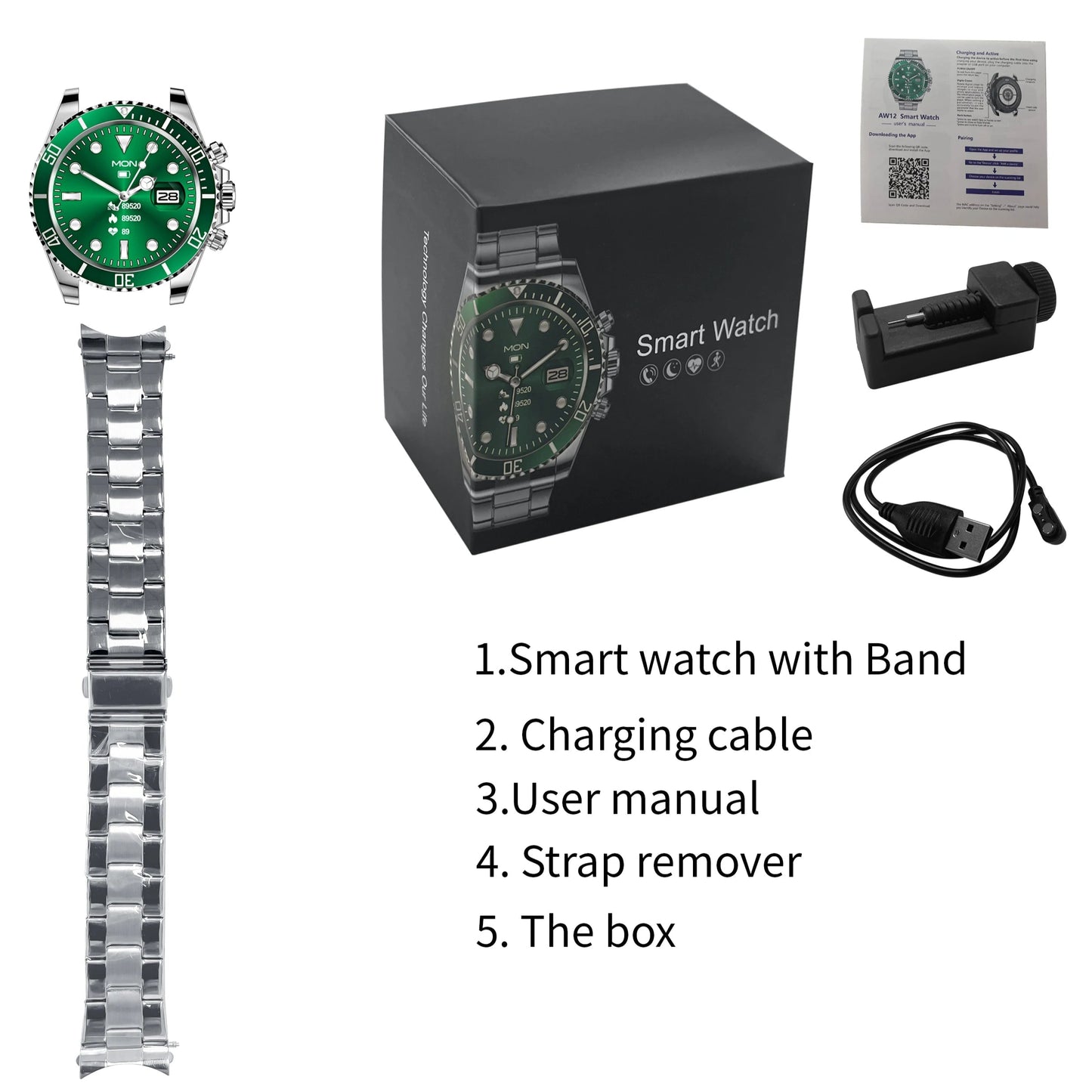 Smart Watches - AW12 Business - Smartwatch Express