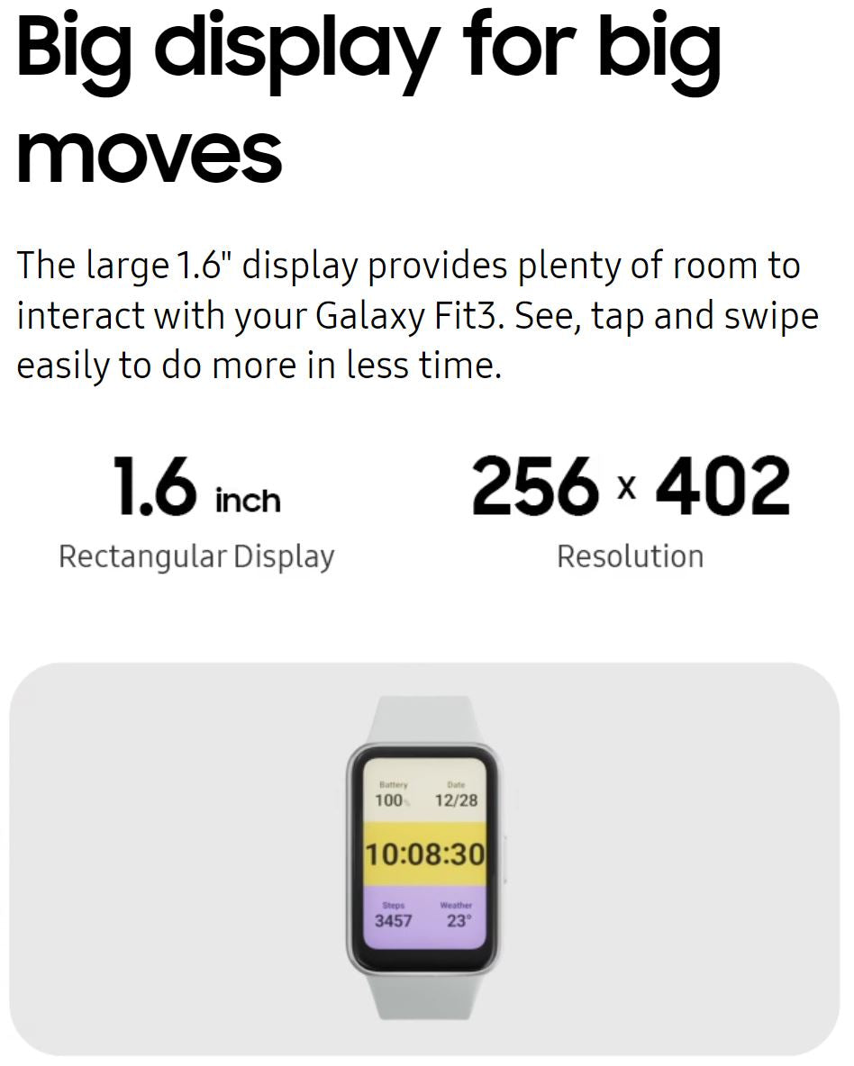 Samsung Galaxy Fit 3