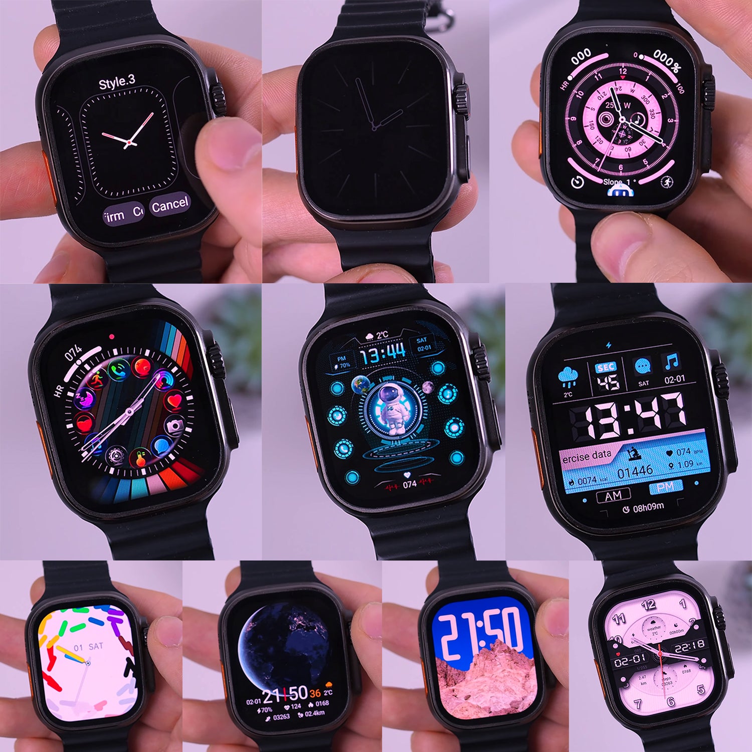 Smart Watches - ​​HK10 ULTRA 3 MAX steel - Smartwatch Express