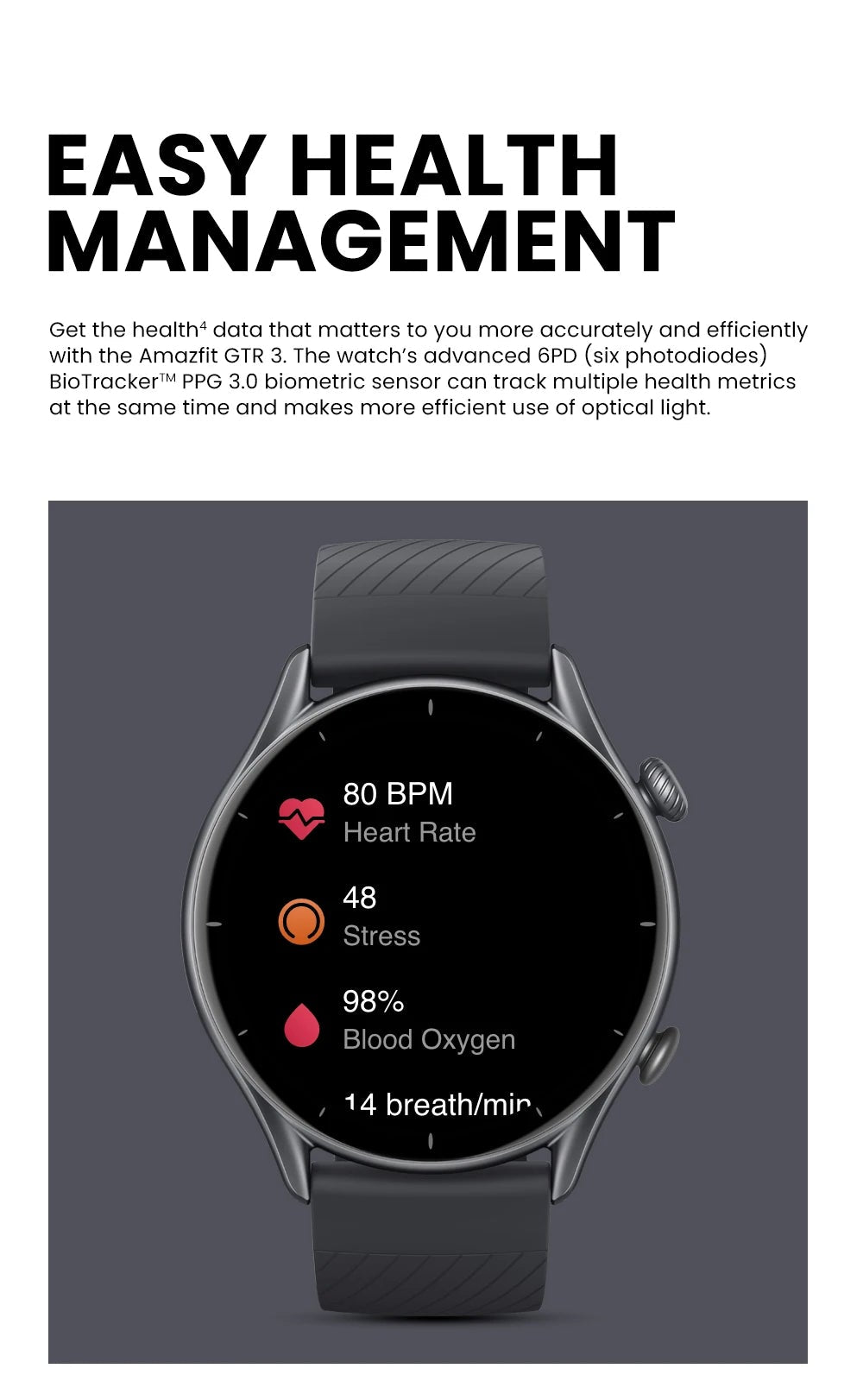 Smart Watches - ​​Amazfit GTR 3 - Smartwatch Express