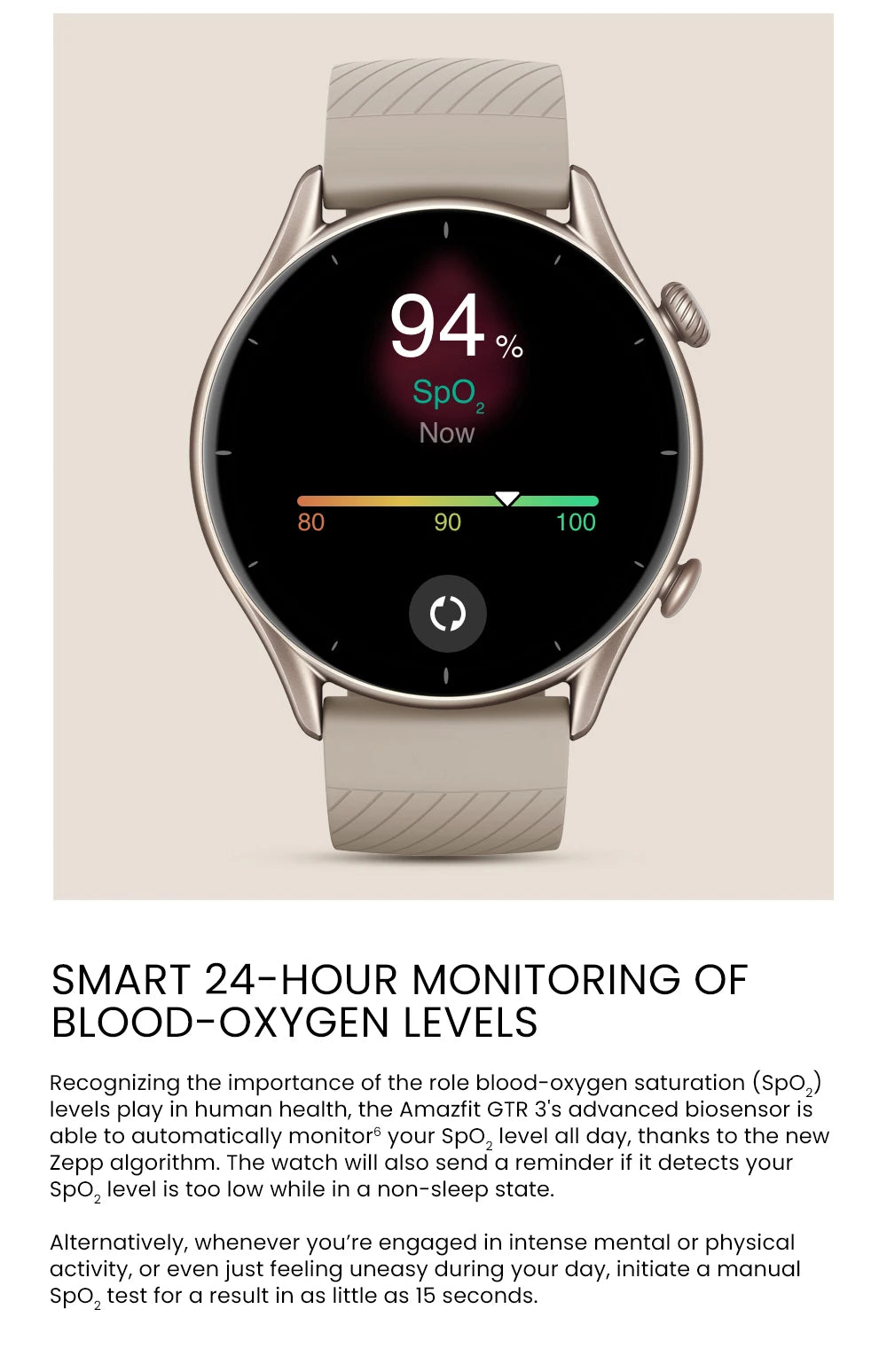Smart Watches - ​​Amazfit GTR 3 - Smartwatch Express