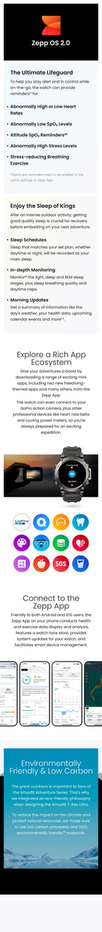 Smart Watches - ​​Amazfit T-Rex Ultra - Smartwatch Express