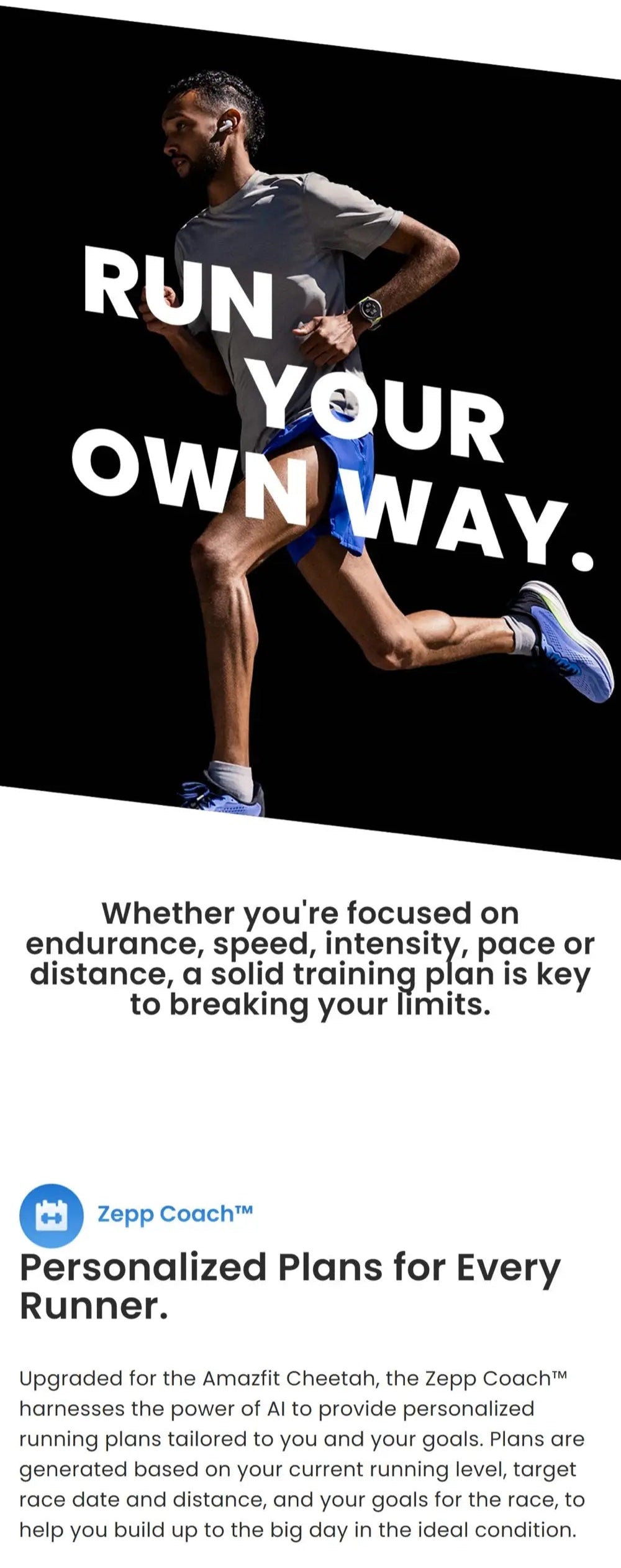 Smart Watches - ​​Amazfit Cheetah - Smartwatch Express