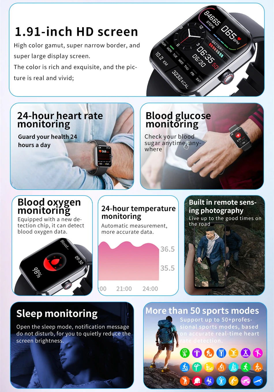 Smart Watches - ​​F57L steel - Smartwatch Express