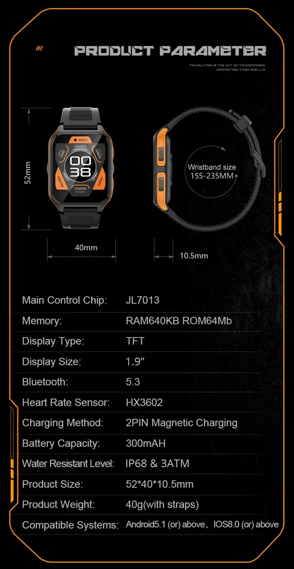 Smart Watches - ​​P73 - Smartwatch Express