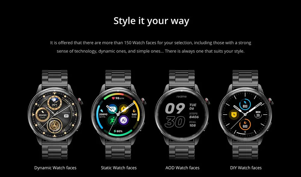 Smart Watches - ​​realme Watch S2 - Smartwatch Express